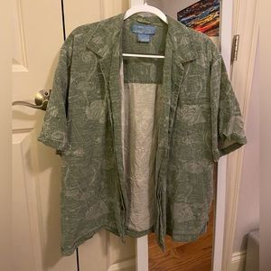 Tropical Casual Button-down